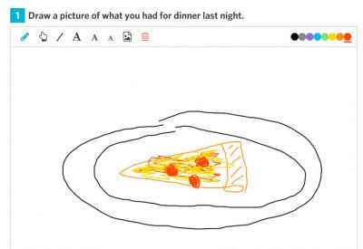 go formative draw question