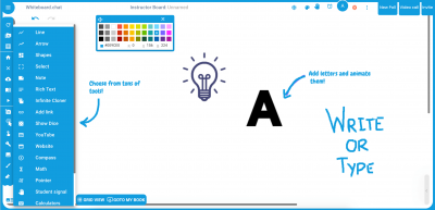 Whiteboard.chat example