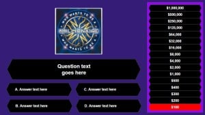 Who wants to be a millionaire